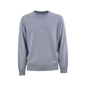 BRUNELLO CUCINELLI Crew Neck Sweater Men LIGHT BLUE Sweaters & Cardigans